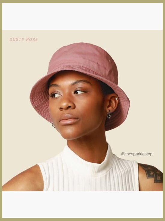 Cotton Bucket Hat with UPF 50+ Sun Protection for Outdoor Activities main image 5